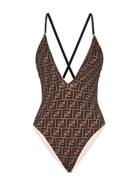 fendi print favrix|fendi print swimsuit.